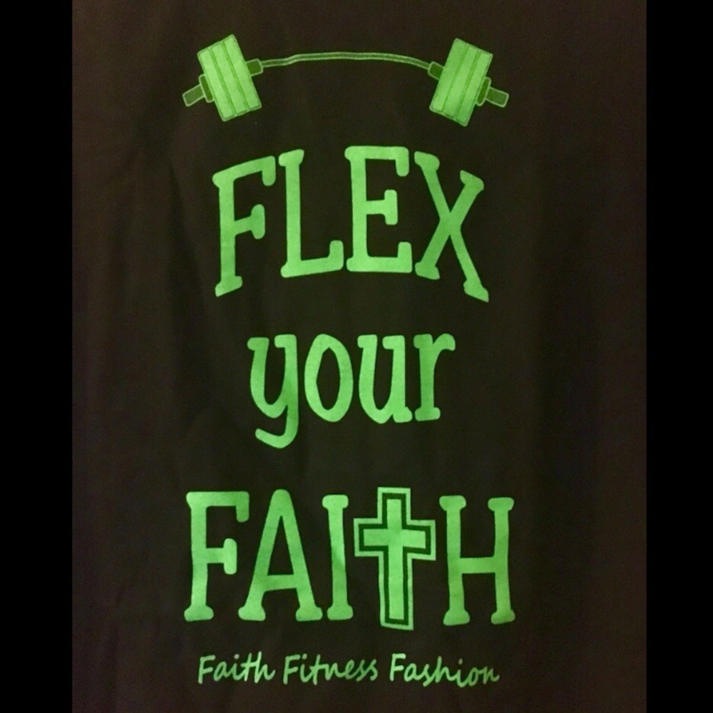 Flex Your Faith Men’s Cotton T-Shirt